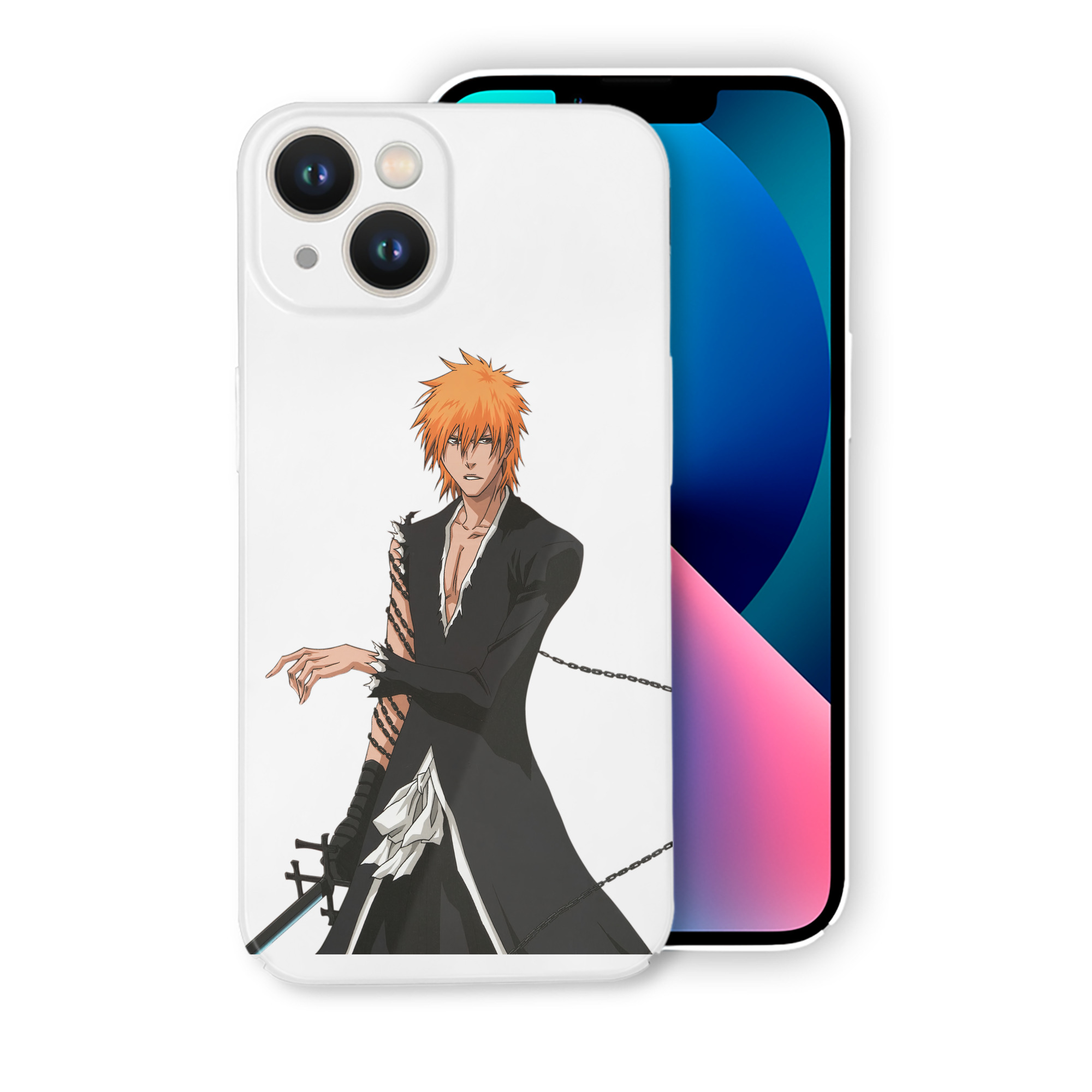 ブリーチ 黒崎一護（くろさき いちご）BLEACH Kurosaki Ichigo 【iPhone 14シリーズ対応】ハードケース